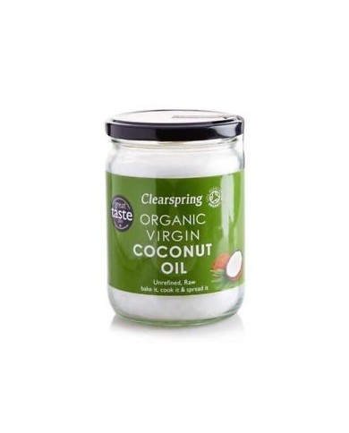 Organic Virgin Coconut Oil 400gm Clearspring