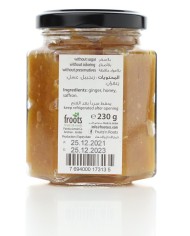 Ginger Candied With Honey and Saffron Original 230gm Froots