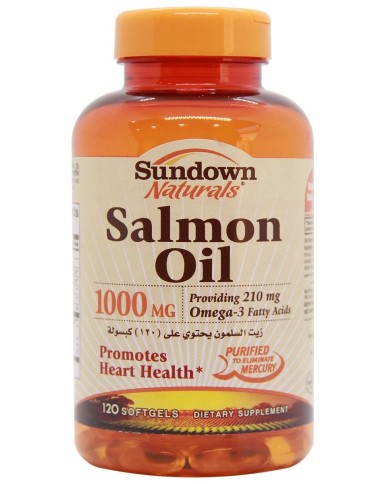 Sundown Naturals Salmon Oil 1000mg 120 cap