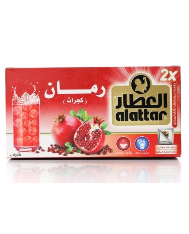 Pomegranate ( Kajarat) Tea 20 Tea bags Alattar