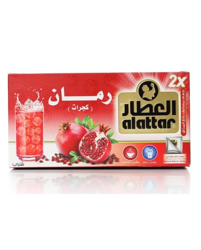 Pomegranate ( Kajarat) Tea 20 Tea bags Alattar