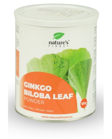 Ginkgo Biloba Leaf Powder 125g Nature's Finest