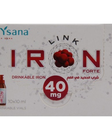 Iron Link Forte 40mg 10amp Sana