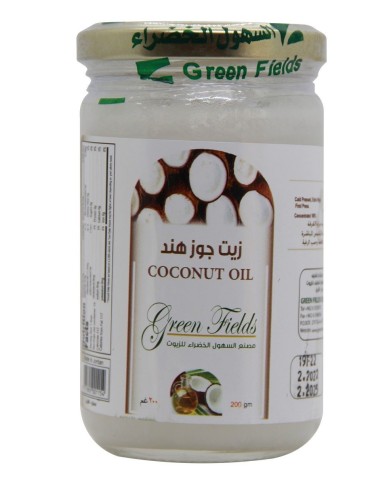 Coconut oil 200 gm Green Fields
