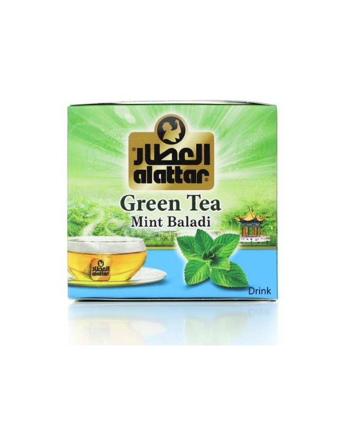 Green Tea With Mint 20 Bags Alattar