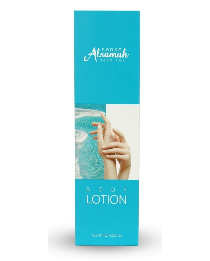 Body Lotion with Dead Sea Mineral And Salt 125ml Alsamah
