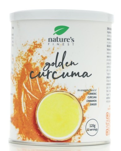Organic Golden Curcuma Powder 125g Nature's Finest