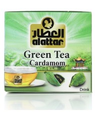 شاي اخضر بالهيل 20 كيس العطار