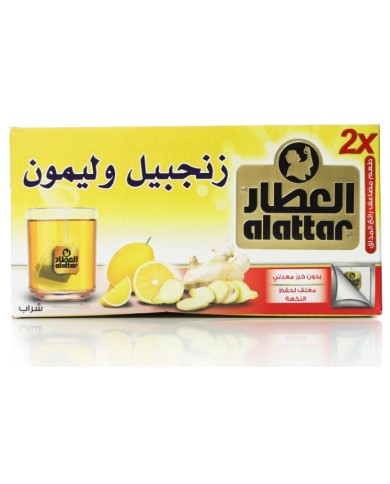 Ginger And Lemon Tea 20 Bags Alattar