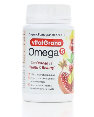 Omega 5 ( Pomegranate Seed Oil ) 30cap Vital Grana