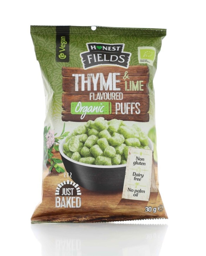 Honest Fields Puffs Thyme and Lime 30g