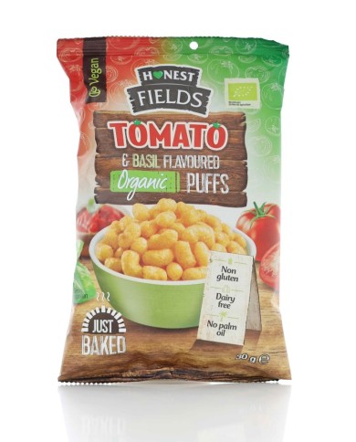 Puffs Tomato and Basil 30g Honest Fields