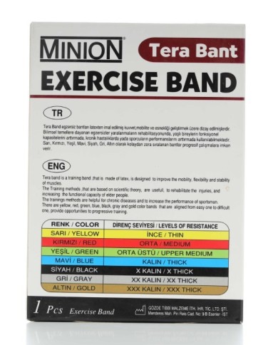 Minion Tera Bant Exercise Band 1.2m