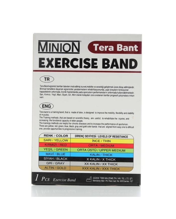 Minion Tera Bant Exercise Band 1.2m