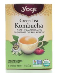 Green Tea Kombucha 32g Yogi