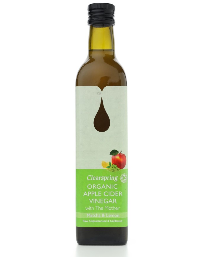 Apple Cider Vinegar Matcha and Lemon 500ml Clearspring