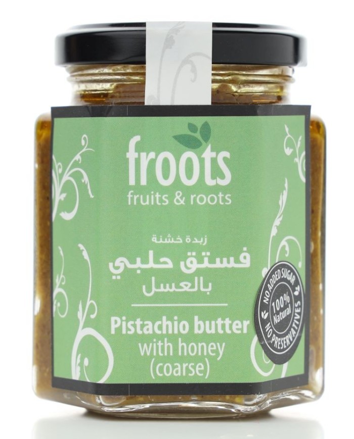 Butter Coarse Pistachio With Honey 200gm Froots