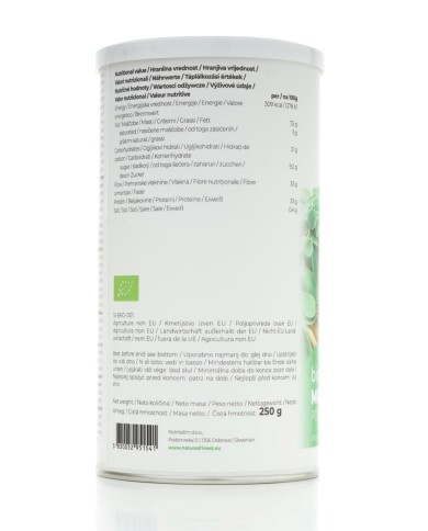 Organic Moringa Powder 250g Nature's Finest