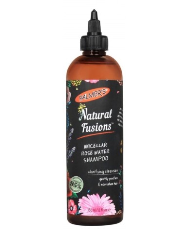 Natural Fusions Rose Water Cleanser Shampoo 350ml Palmer's