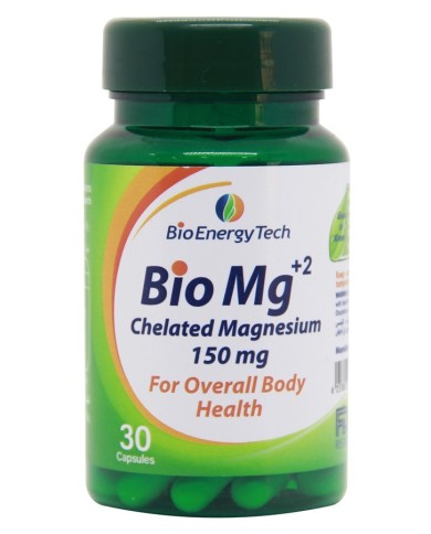 Bio Mg +2 ( 150mg ) 30 Capsules Bio Energy