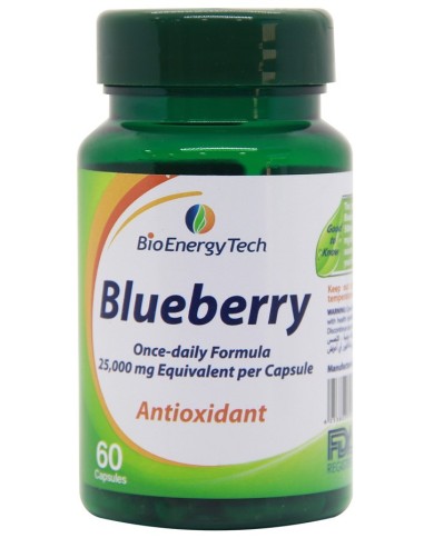 Blueberry 60 Capsules Bio Energy