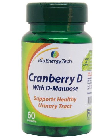 Cranberry D 60 Capsules Bio Energy
