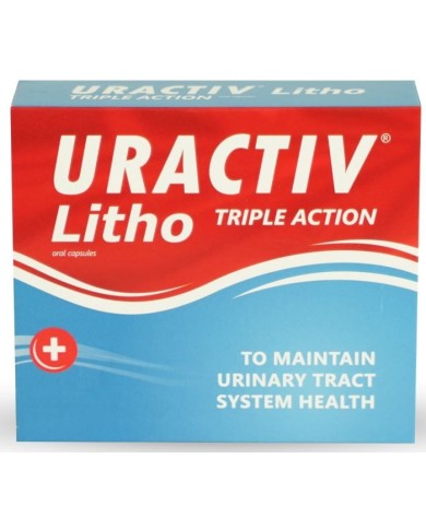 Uractive Litho Triple Action 30cap Fiterman