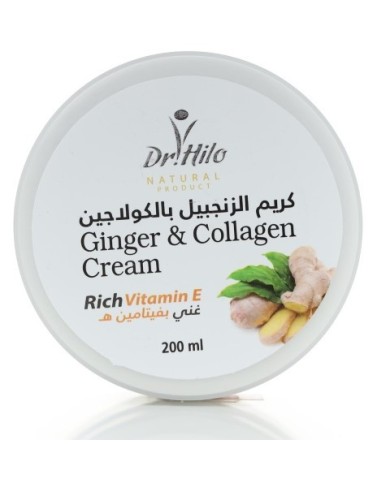 Ginger and Collagen Cream 200ml Dr.Hilo