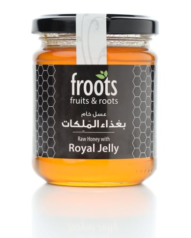 Raw Honey With Royal Jelly 250gm Froots