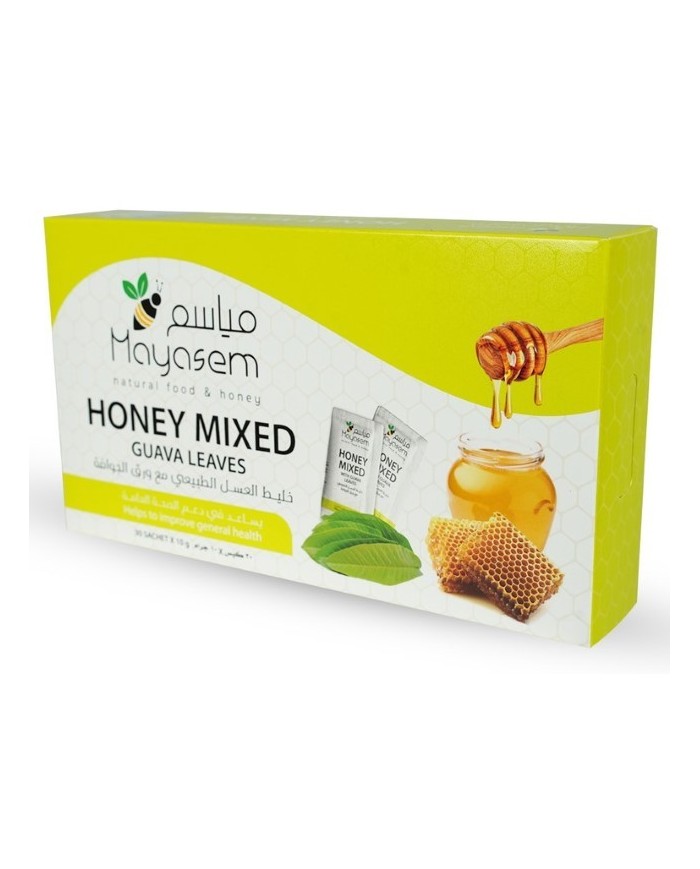خليط العسل الطبيعي مع ورق الجوافة 30 مغلف مياسم