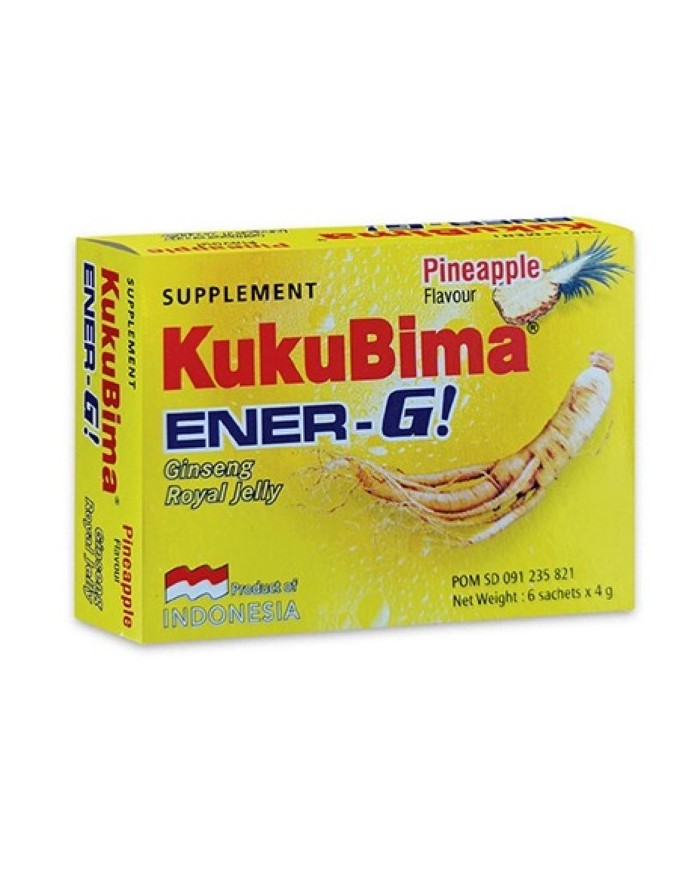 Kuku Bima Pineapple Energy Drink 6such