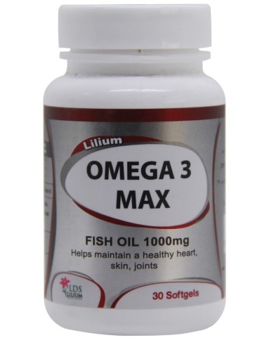 Omega 3 Max 30 Capsules Lilium