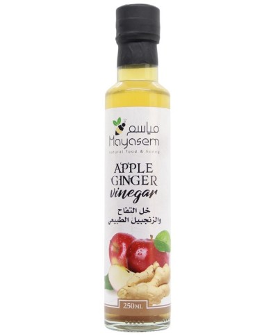 Apple Cider and ginger Vinegar 250 ml Mayasem