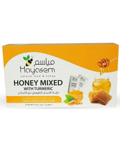 Honey mixed with Turmeric 30 Sachet Mayasem