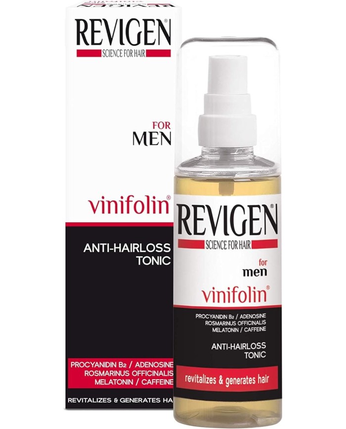 Anti Hair Loss Tonic (Vinifolin) For Men 100ml Revigen