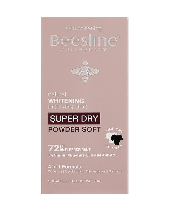 Roll On Deo Super Dry Powder Soft 50ml Beesline