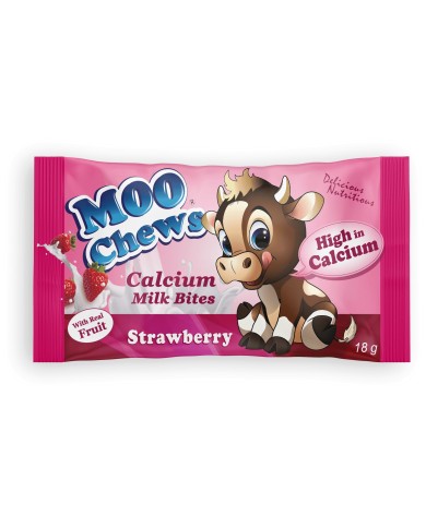 Moo Chews Candy Bites Stawberry 18g