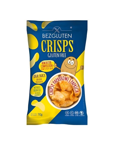 Paprika Crisps 70g Bezgluten