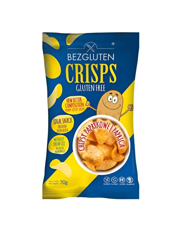 Paprika Crisps 70g Bezgluten