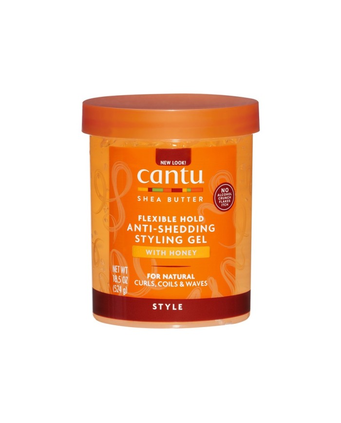 Flexible Hold Anti Shedding Styling Gel 524g Cantu