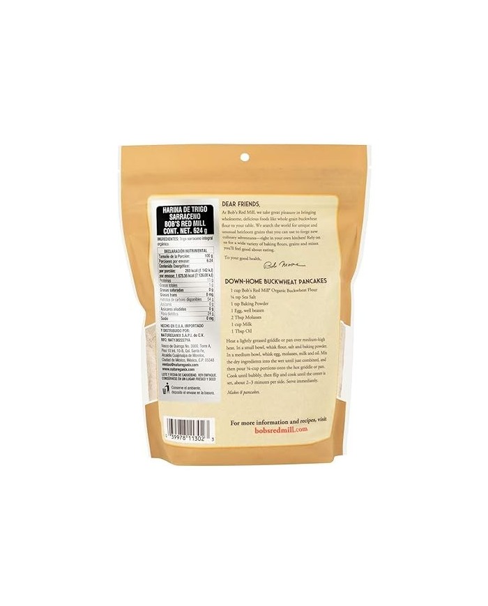 Buckwheat Flour 624g Bob's Red Mill