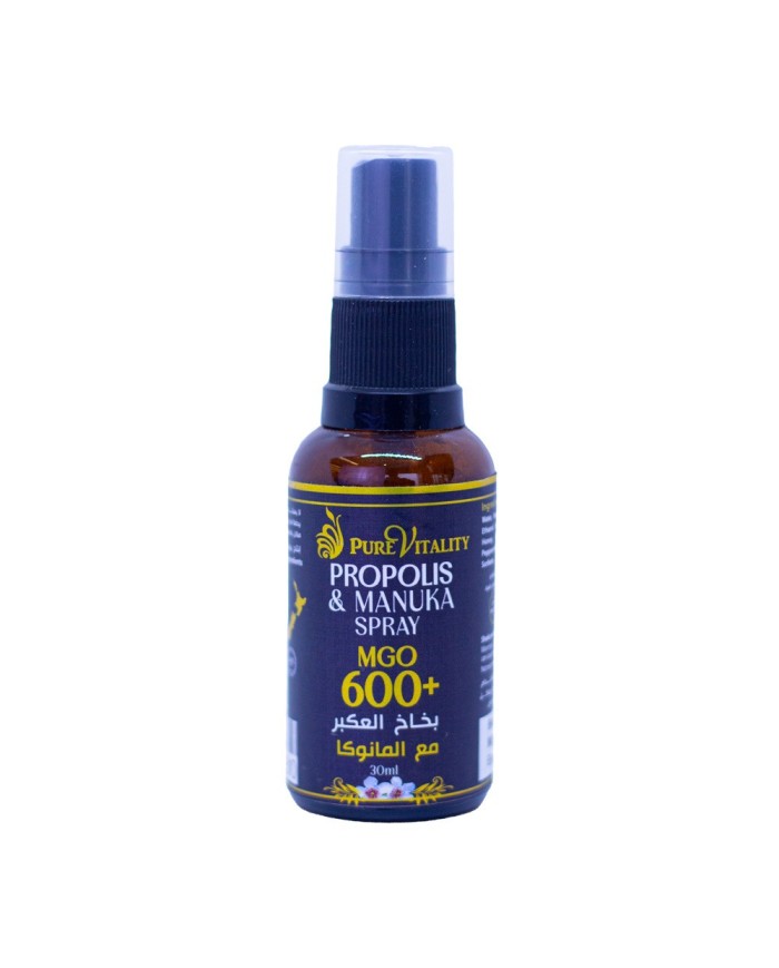 Propolis And Manuka Spray MGO600+ 30g Pure Vitality