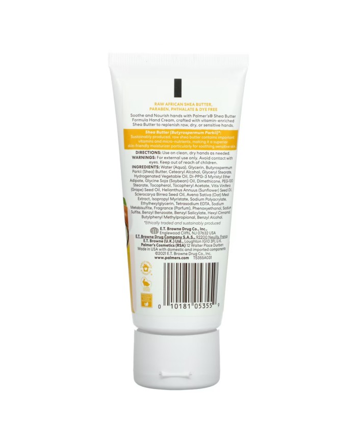 Raw Shea Nourish Hand cream 96 g Palmer's