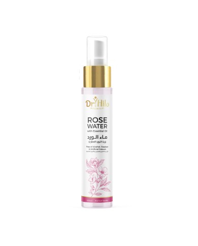 Rose Water With Essential Oil 100 ml Dr.Hilo premium