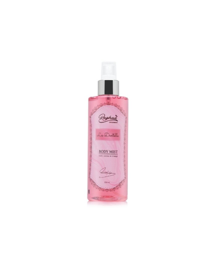 La Dentelle Body Mist (Splash) 250ml Raghad Organics