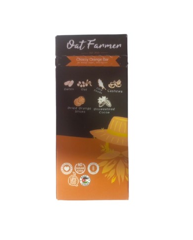 Choccy Orange Energy Bar 50g Oat Farmer