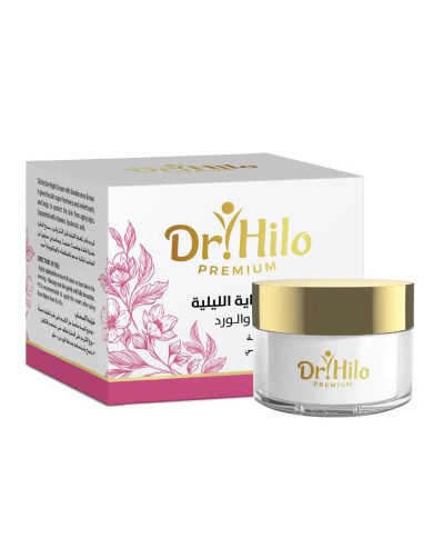 Night Cream with Frankincense and rose 30ml Dr.Hilo premium