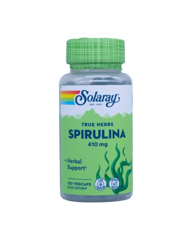 Spirulina 410mg 100cap Solary