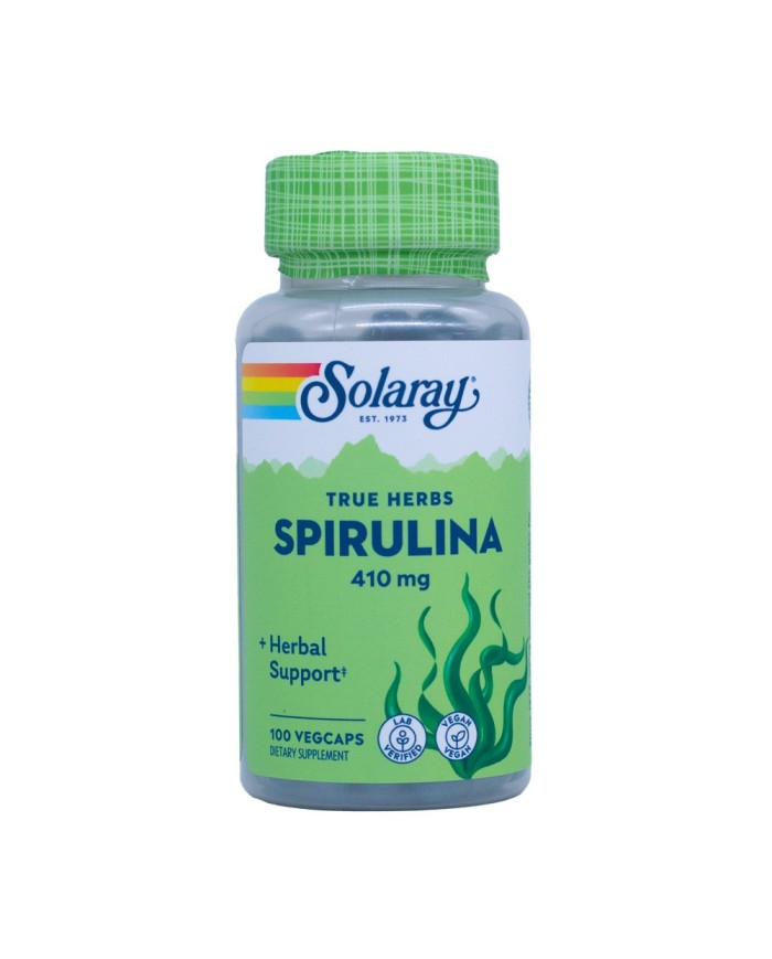 Spirulina 410mg 100cap Solary