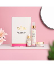 Pureness Set with rose water & frankincense Dr.Hilo